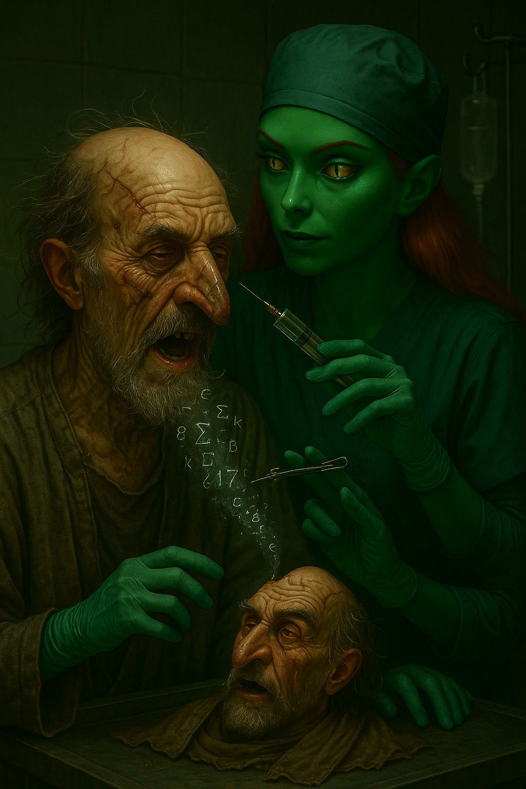 The Echoed Form – Glitch Lab Figure